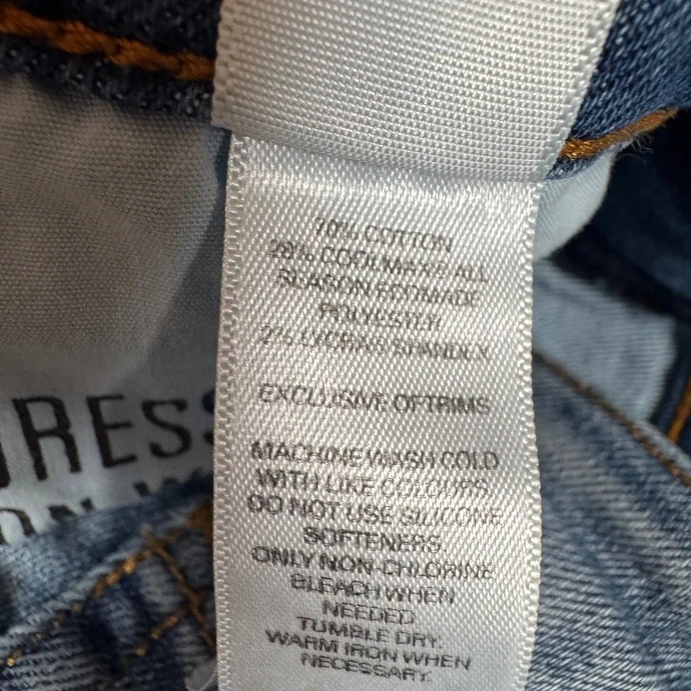 DU/ER Performance Womens Denim Slim Straight Jeans Blue 26x30‎ WFLR5001